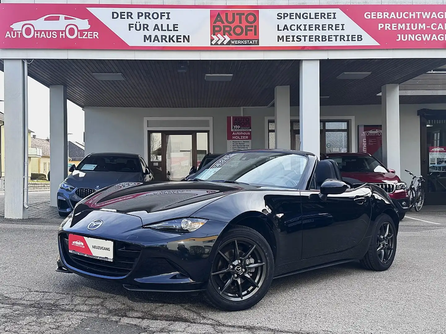Mazda MX-5 G130 Attraction *TOP, LED, Navi, Sitzheizung* Schwarz - 1
