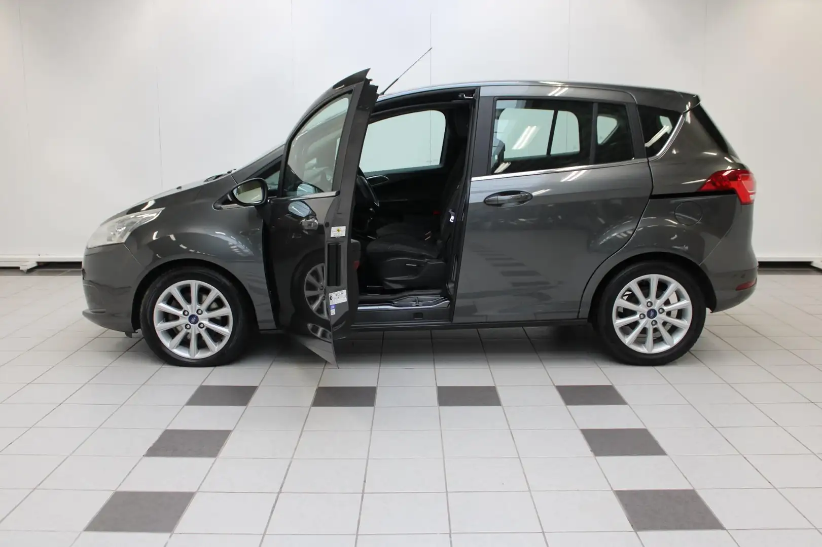 Ford B-Max 1.0 EcoBoost Titanium - Trekhaak, Sensoren + Camer Grijs - 2