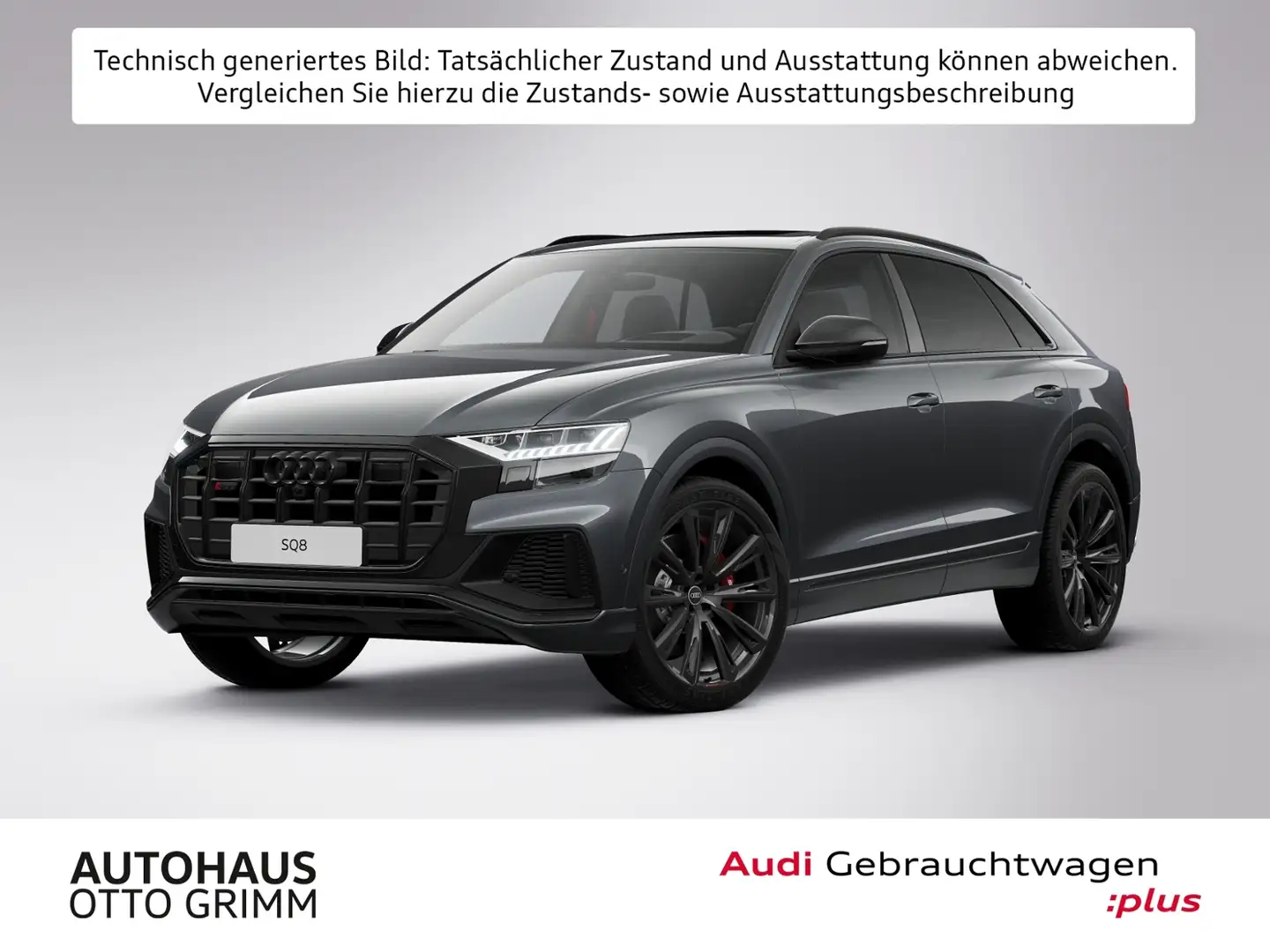 Audi SQ8 4.0 TFSI quattro competition plus Grau - 1