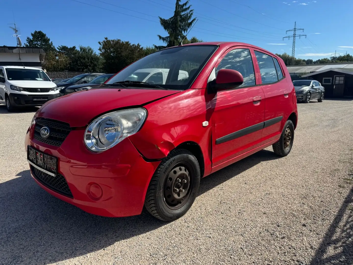 Kia Picanto 1.1 Start,I-Hand,Klima,neu Bereifung Rouge - 1