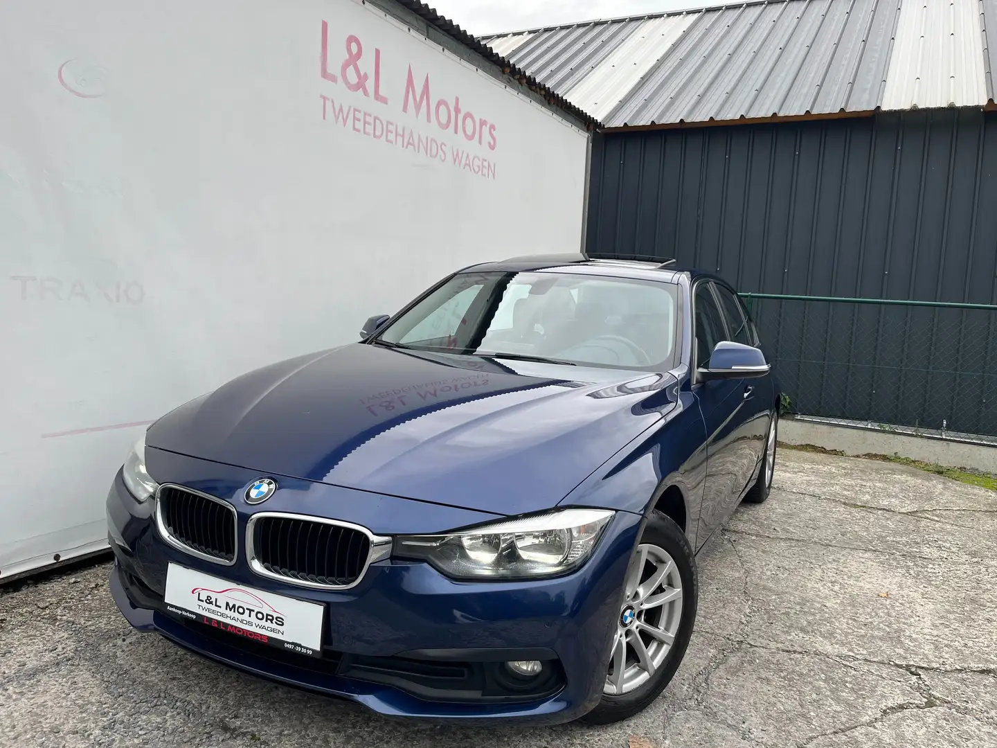 BMW 316 d*Navi Open Dak Cruise Pdc*Euro6b*Top Staat! Bleu - 1