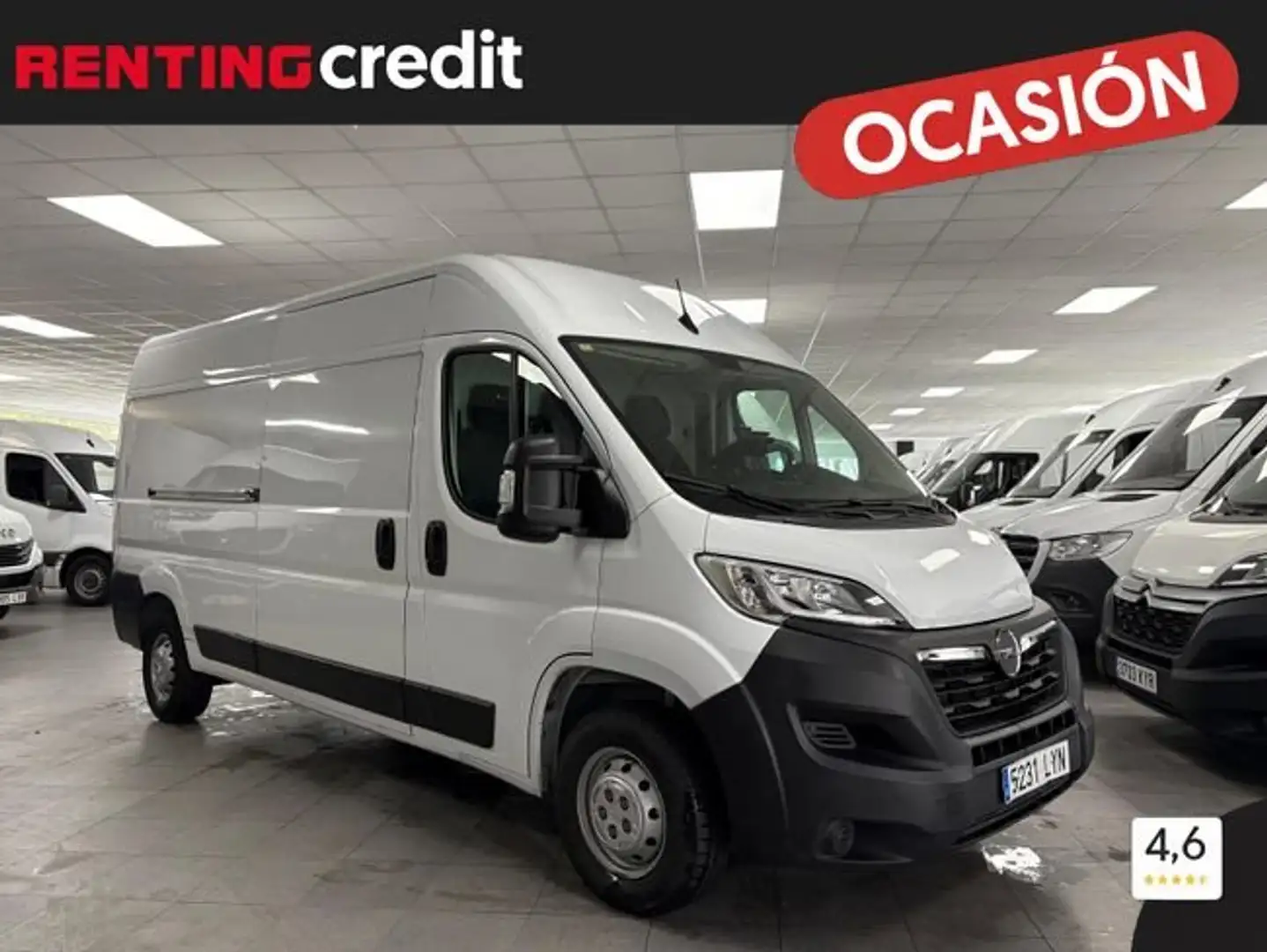 Opel Movano FURGÓN BASE L3H2 3.5T 2.2 BLUEHDI 103KW Blanco - 1