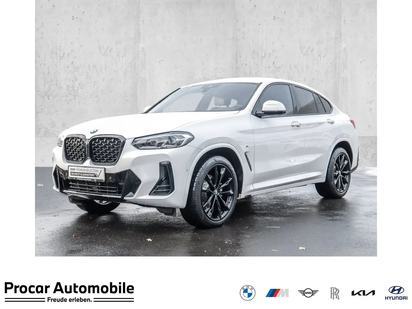 BMW X4 xDrive20i M Sport RFK NAVI LED DAB Weiß - 1