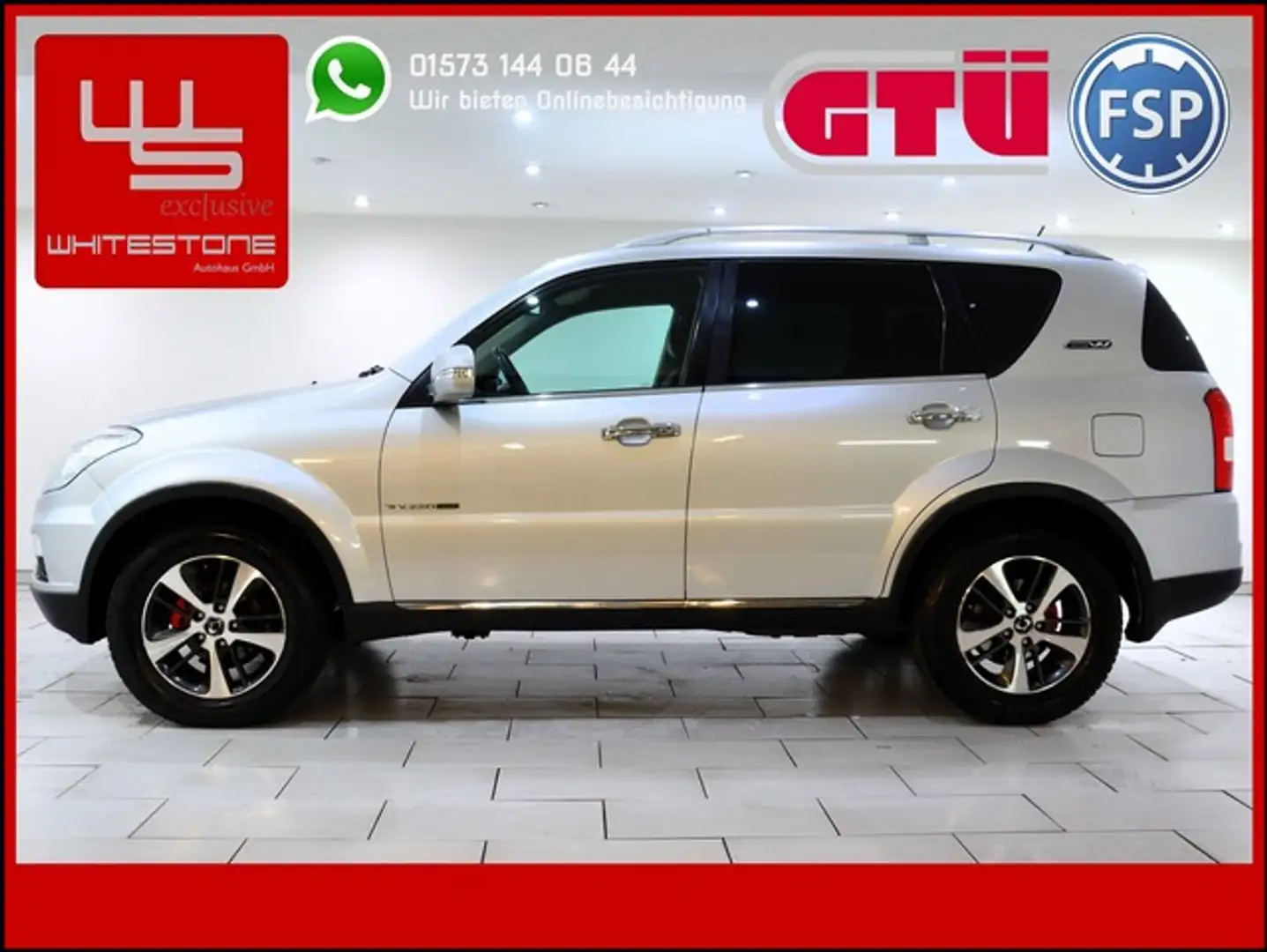 SsangYong Rexton Quartz 4x4 Aut / 7 Sitze / Gr. Garantie Plateado - 1