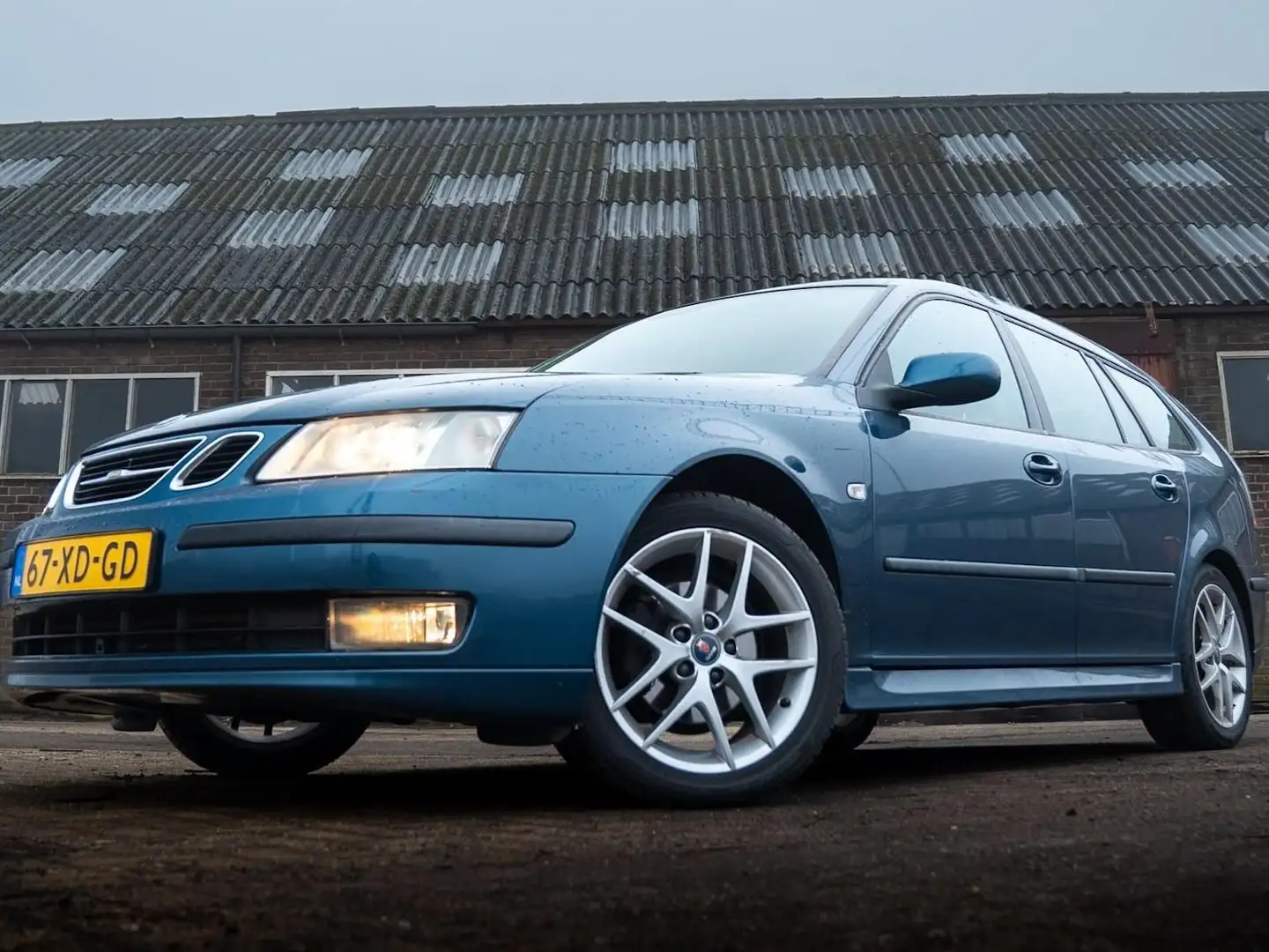 Saab 9-3 1.8t Linear Blau - 2