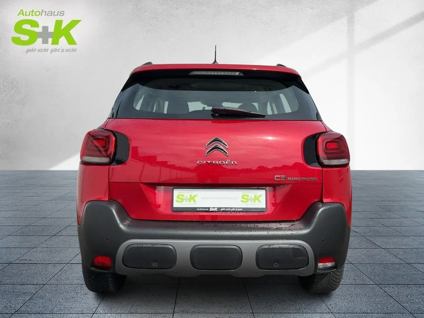 Citroen C3 Aircross PureTech 110 Feel Pack*PDC-HINTEN+SHZ+KLIMA+GJR* Rot - 2