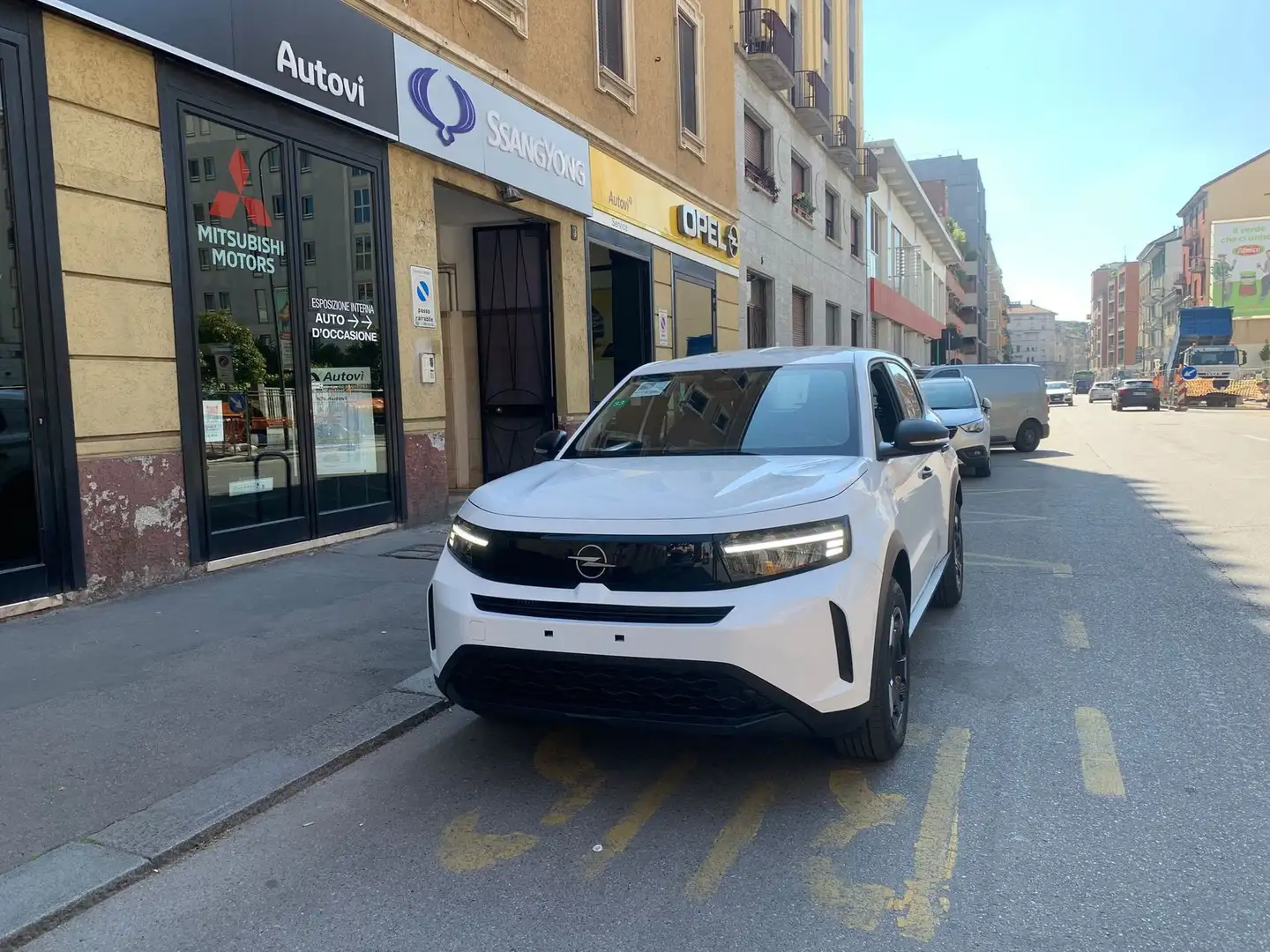 Opel Frontera Hybrid 110 CV EDCT Edition Blanc - 1