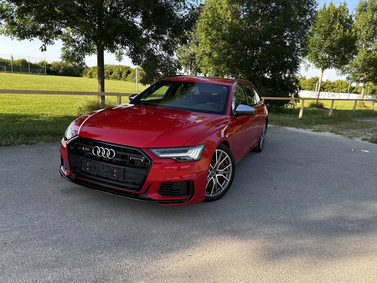 Audi S6 S6 C8/ Scheckheft, 2.Hand, HU 06/26, Matrix, B&O.. Rot - 1