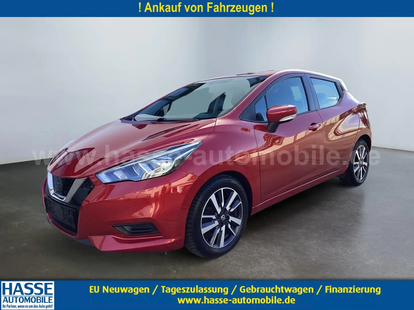 Nissan Micra Nissan MicraAcenta Start/Stop 0.9 IG-T EU6 Rouge - 1