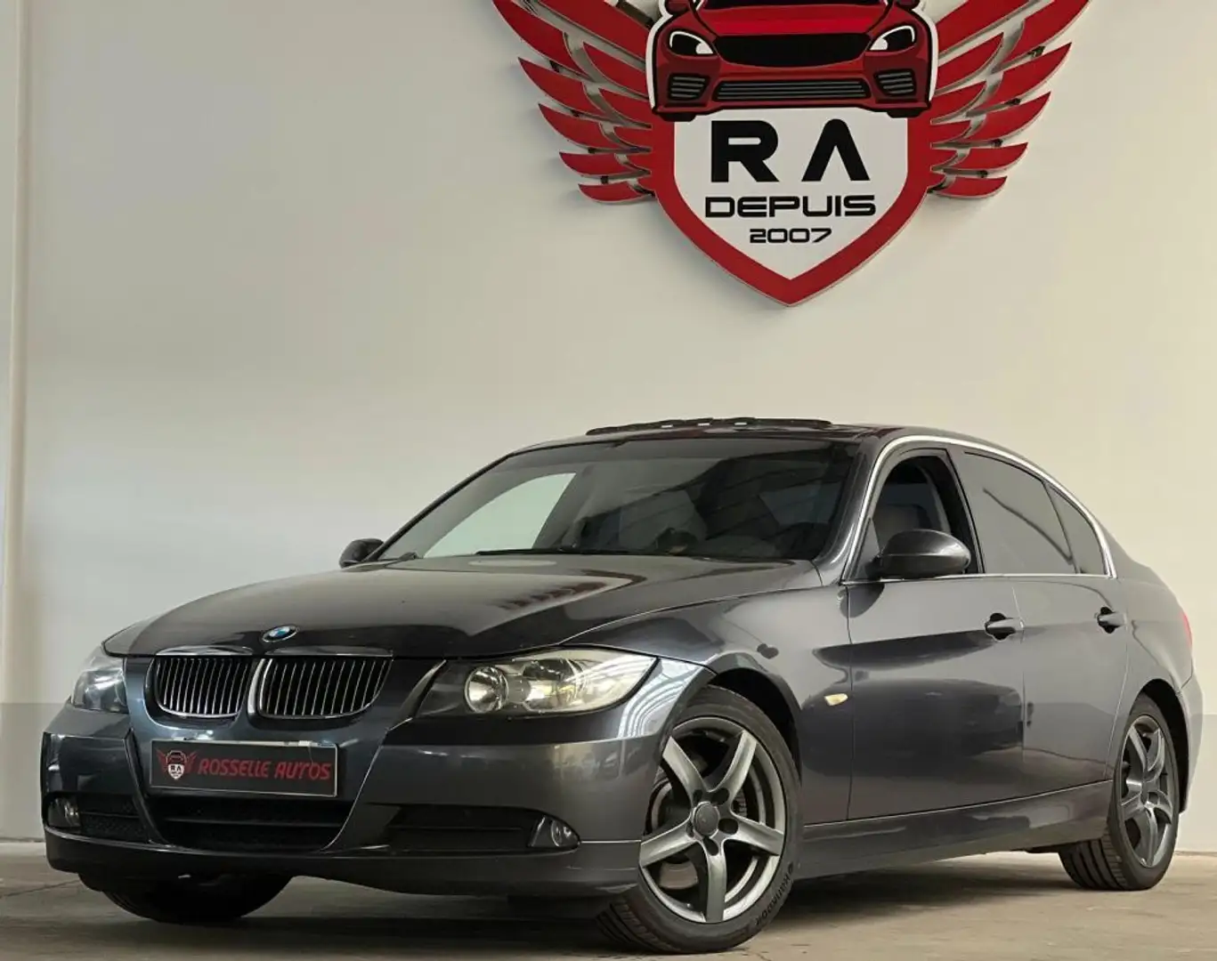 BMW 325 SERIE 325D 3.0 197CH BVM Gris - 1