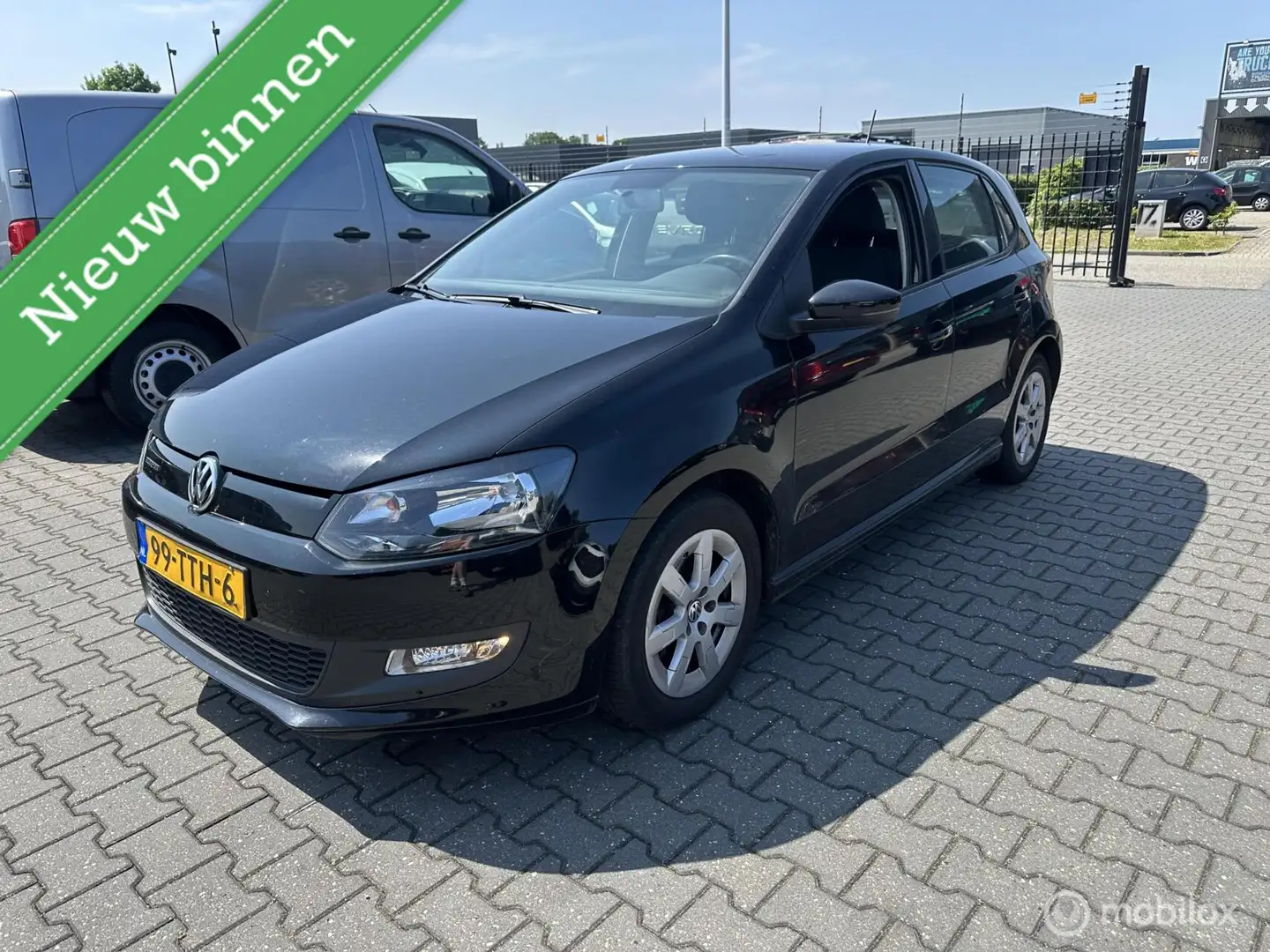Volkswagen Polo 1.2 TDI BlueMotion Trendline Zwart - 1