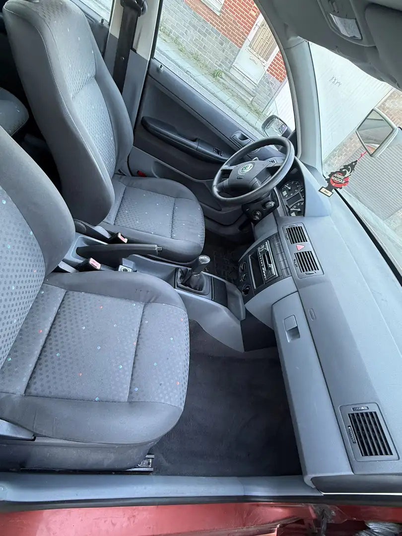 Skoda Fabia 1.4i Classic Essence Prête à immatriculer Rouge - 2