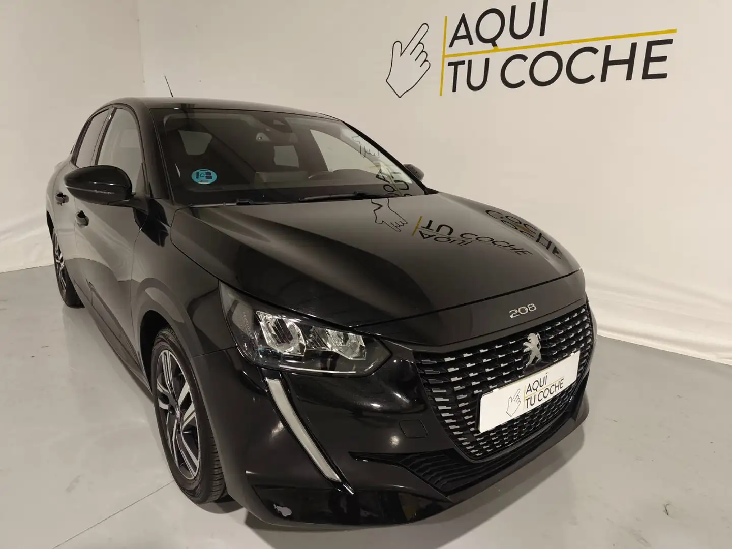 Peugeot 208 puretech 73kw 100cv allure Noir - 2