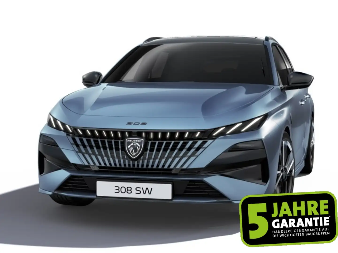 Peugeot 308 1.2 145 SW GT ACC+LED+Navi+SD+SHZ+2xKlima+LM Bleu - 1