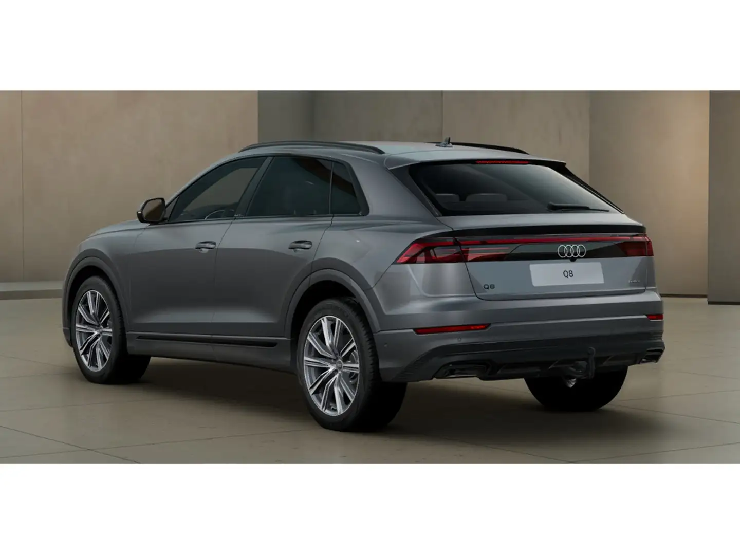 Audi Q8 45 TDI AHK/Optik-Black/HuD/Kamera/Luft/Matrix Grau - 2