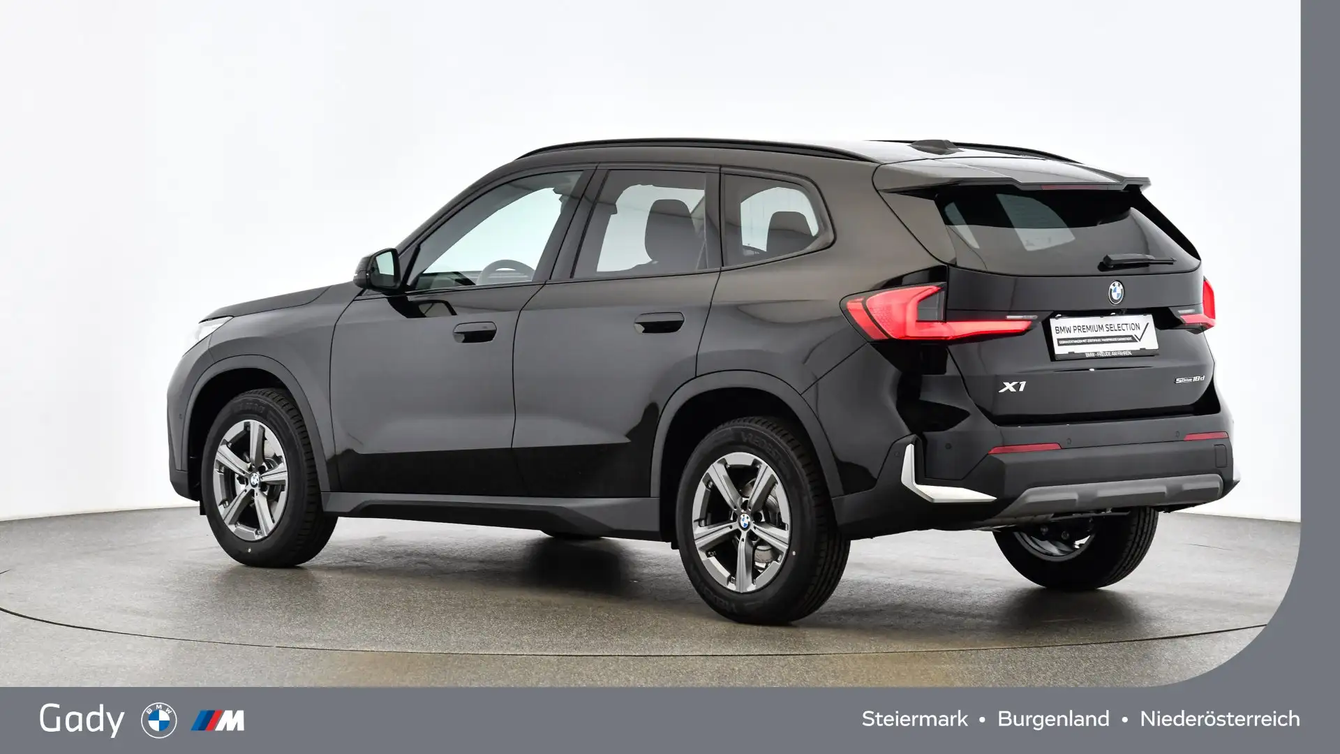 BMW X1 sDrive18d Schwarz - 2