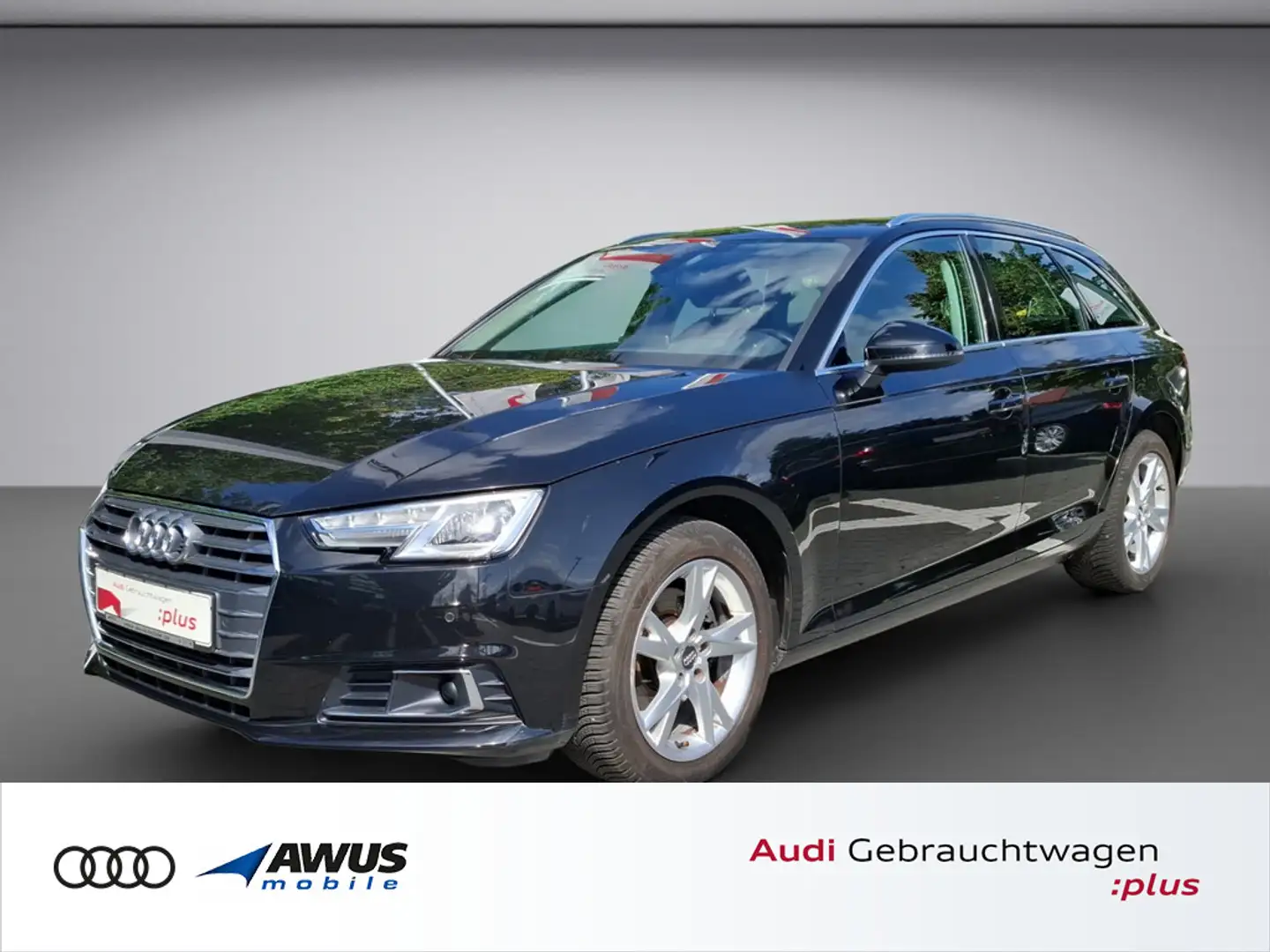 Audi A4 Avant 2.0 TFSI 140kW sport, ACC, Soundsystem,AHK Negro - 1