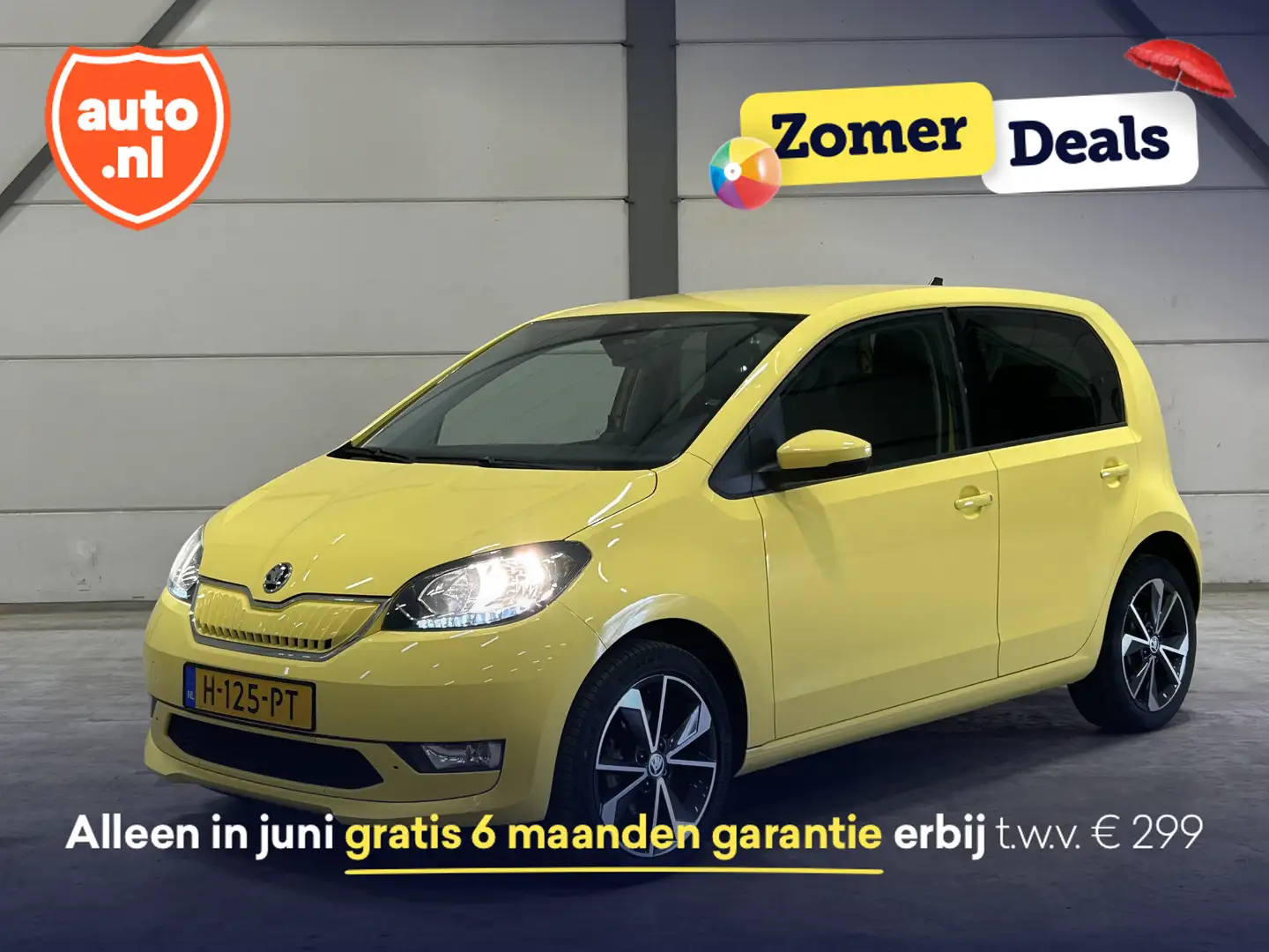 Skoda Citigo e-iV EV Style | Stoelverwarming | Bluetooth | Verw Yellow - 1