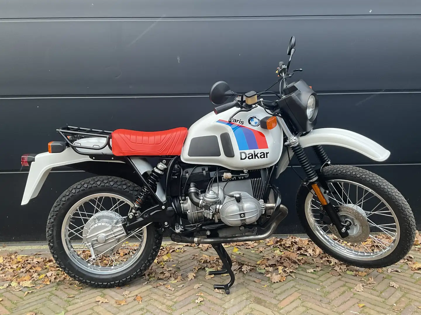 BMW R 80 GS Paris Dakar original mit geburtskunde Fehér - 2