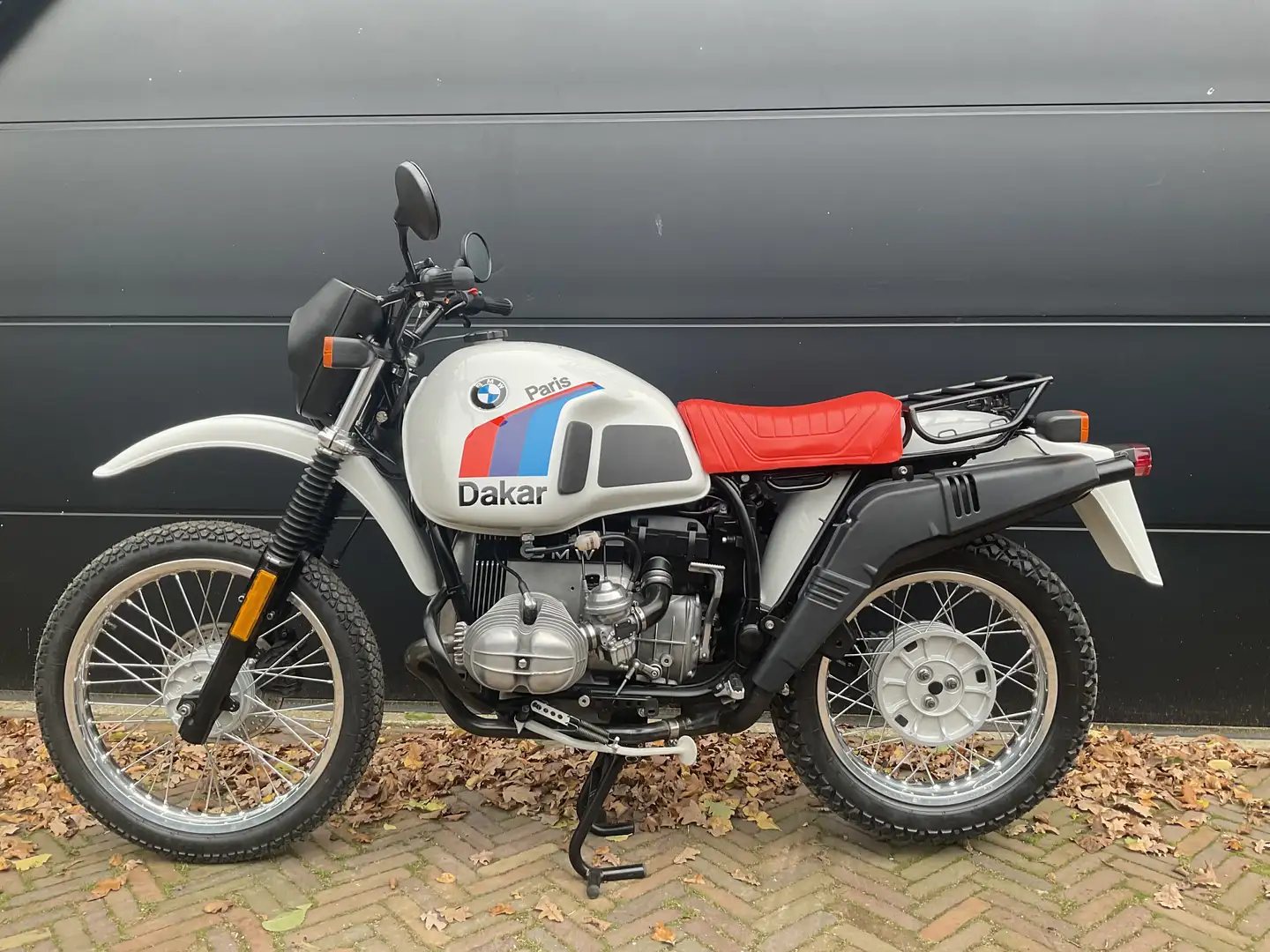 BMW R 80 GS Paris Dakar original mit geburtskunde Fehér - 1