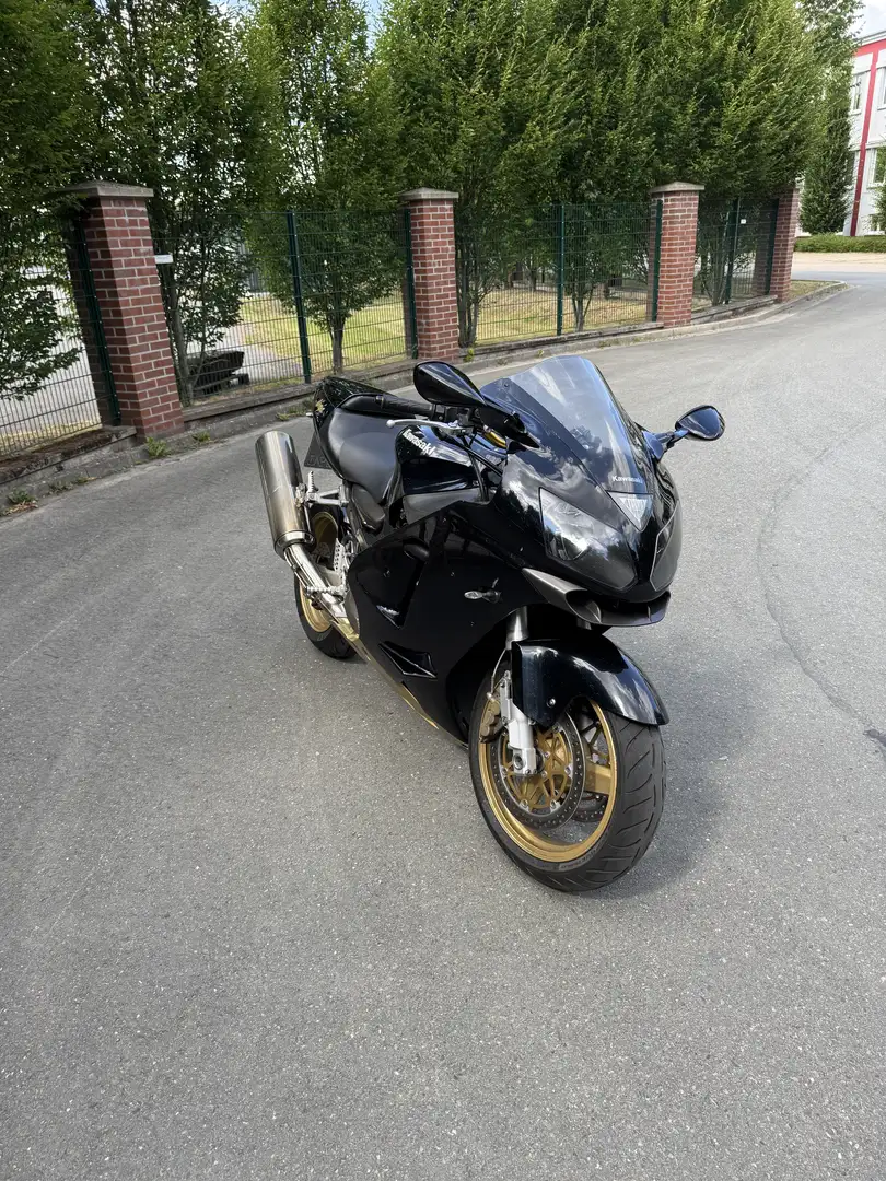 Kawasaki Ninja ZX-12R superbikelenker Black - 1