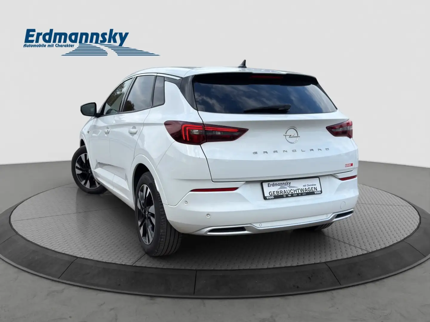 Opel Grandland 1.5 D Elegance/Busin.Prem/AHK/FSH/Kam Klima Navi Weiß - 2