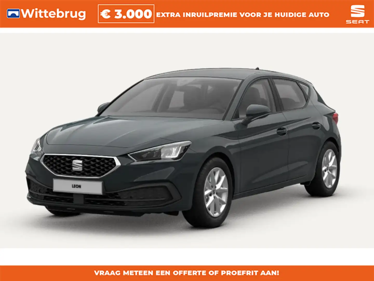 SEAT Leon 1.5 TSI Style Carplay / Sensor Achter / LED / Airc Grijs - 1