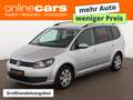 Volkswagen Touran 2.0 TDI Comfortline Aut AHK NAVI SITZHZG Silber - thumbnail 1
