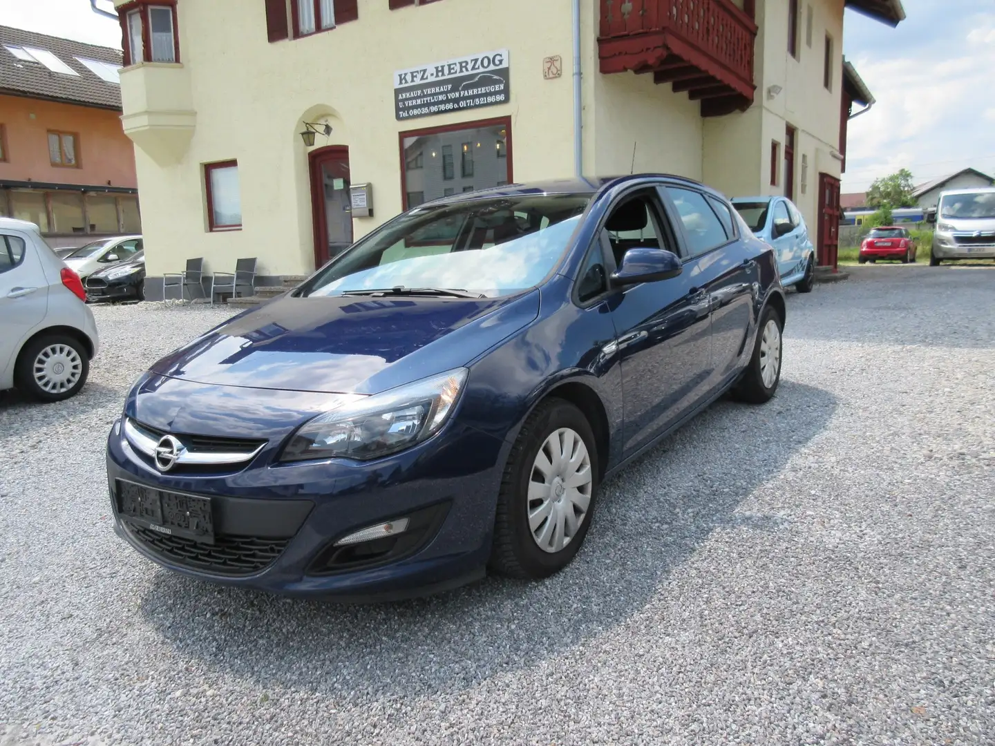 Opel Astra 1.4 Turbo Selection Klima Blau - 1