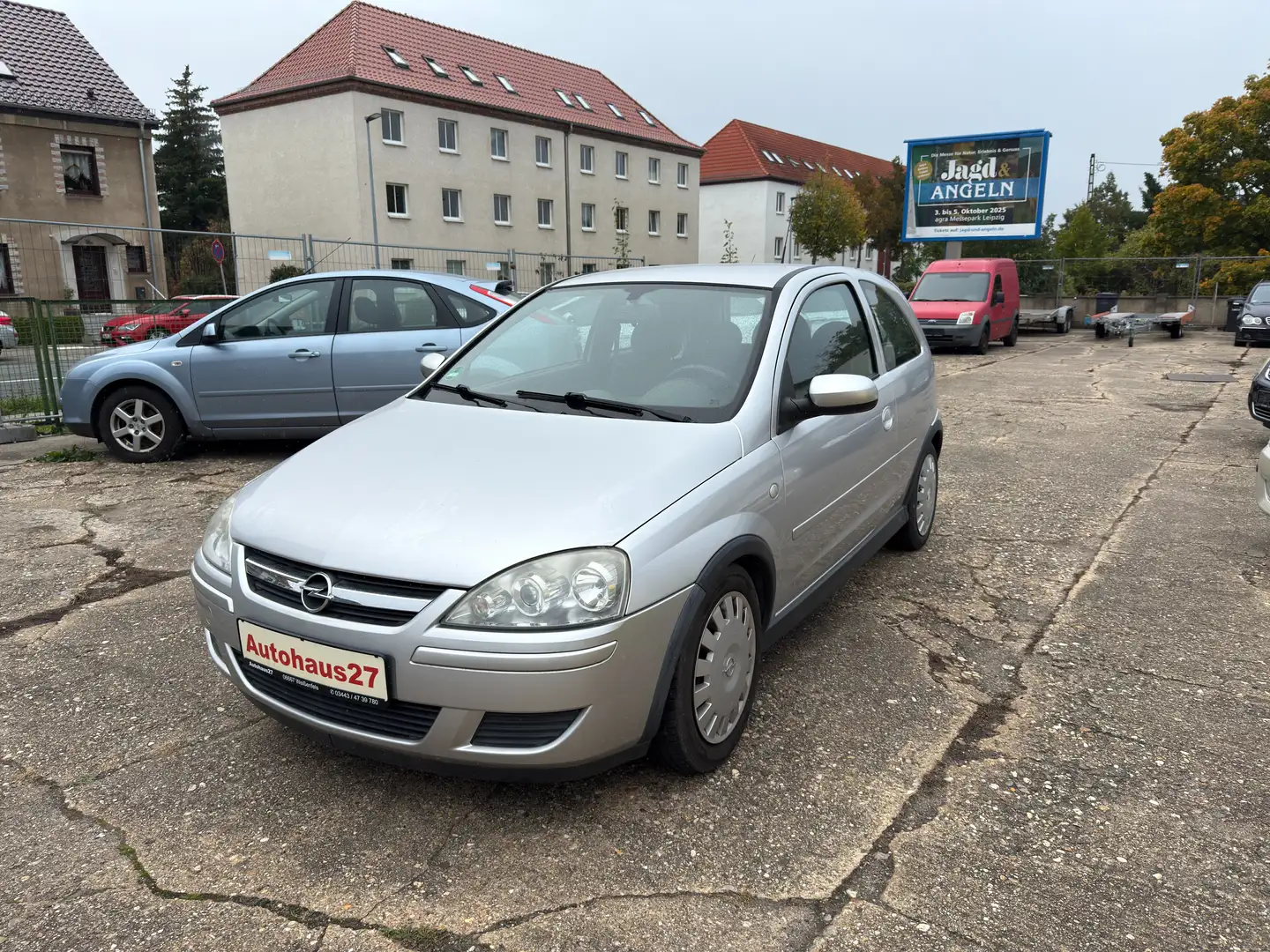 Opel Corsa Opel Corsa C 93tkm Klima 1.Hand sehr gepflegt Silber - 1