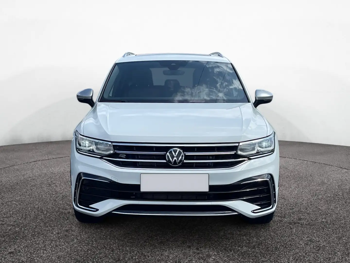 Volkswagen Tiguan Allspace R-Line 4M TDI DSG|AHK|PANO|20"|7 Weiß - 2