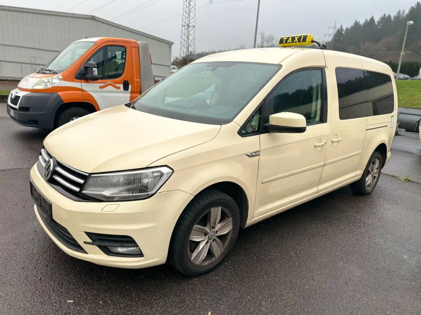 Volkswagen Caddy PKW Maxi Comfortline *DSG*Rollstuhlrampe* Beige - 1