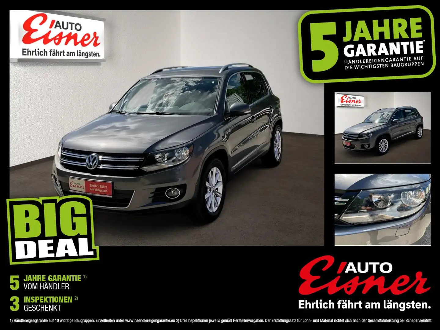 Volkswagen Tiguan 2.0 TDI BlueMotionTech Sport & Style Grau - 1