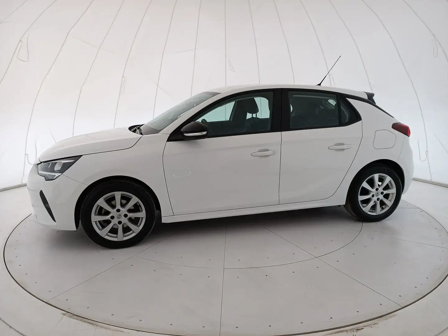 Opel Corsa VI 2020 1.2 Edition s&s 75cv Bianco - 2