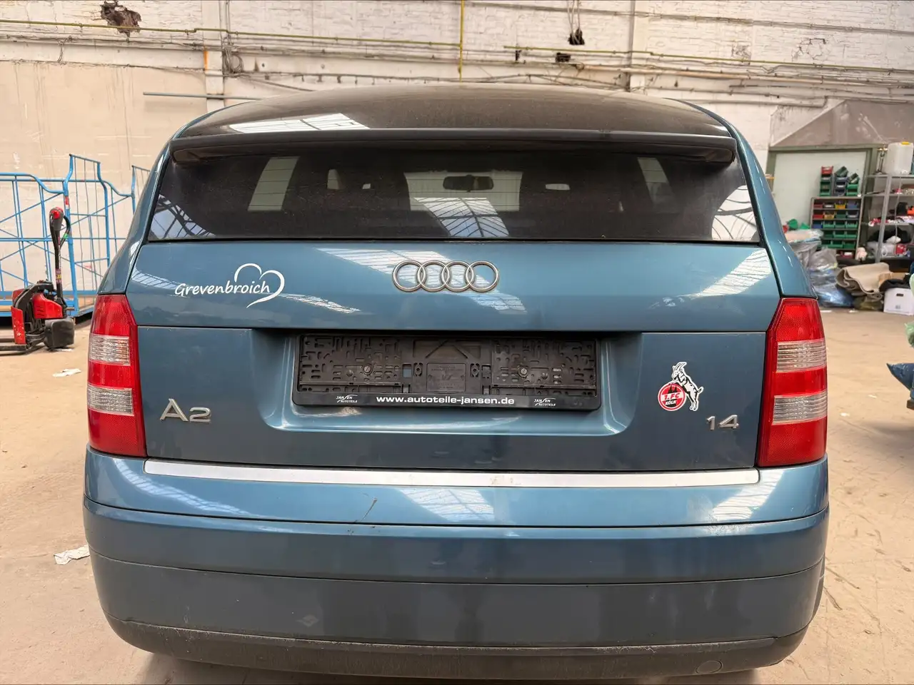 Audi A2 1.4 5 Türer Sparsam Günstig, foto 4