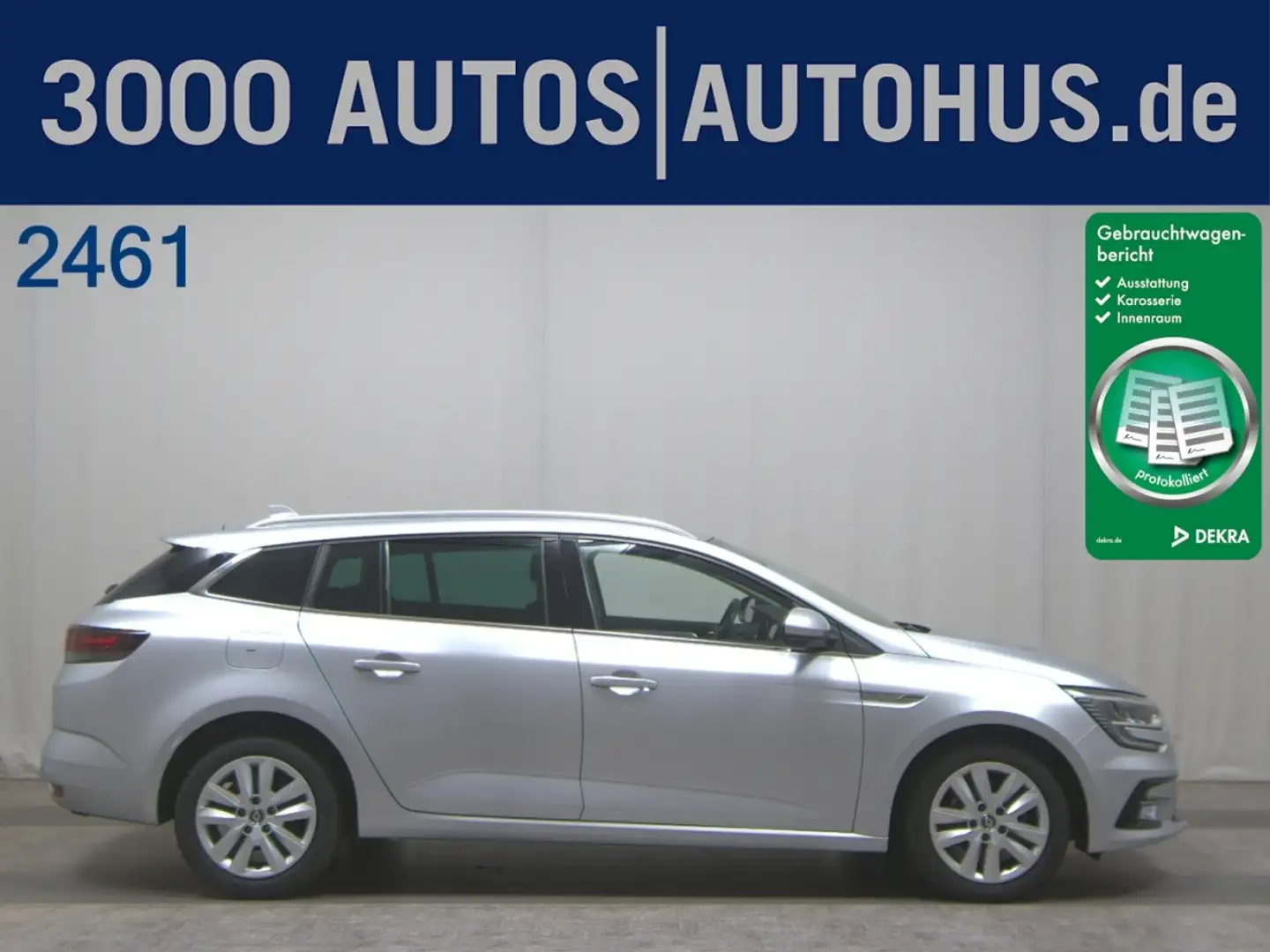 Renault Megane Grandtour 1.5 dCi Intens Navi LED PDC Grau - 1