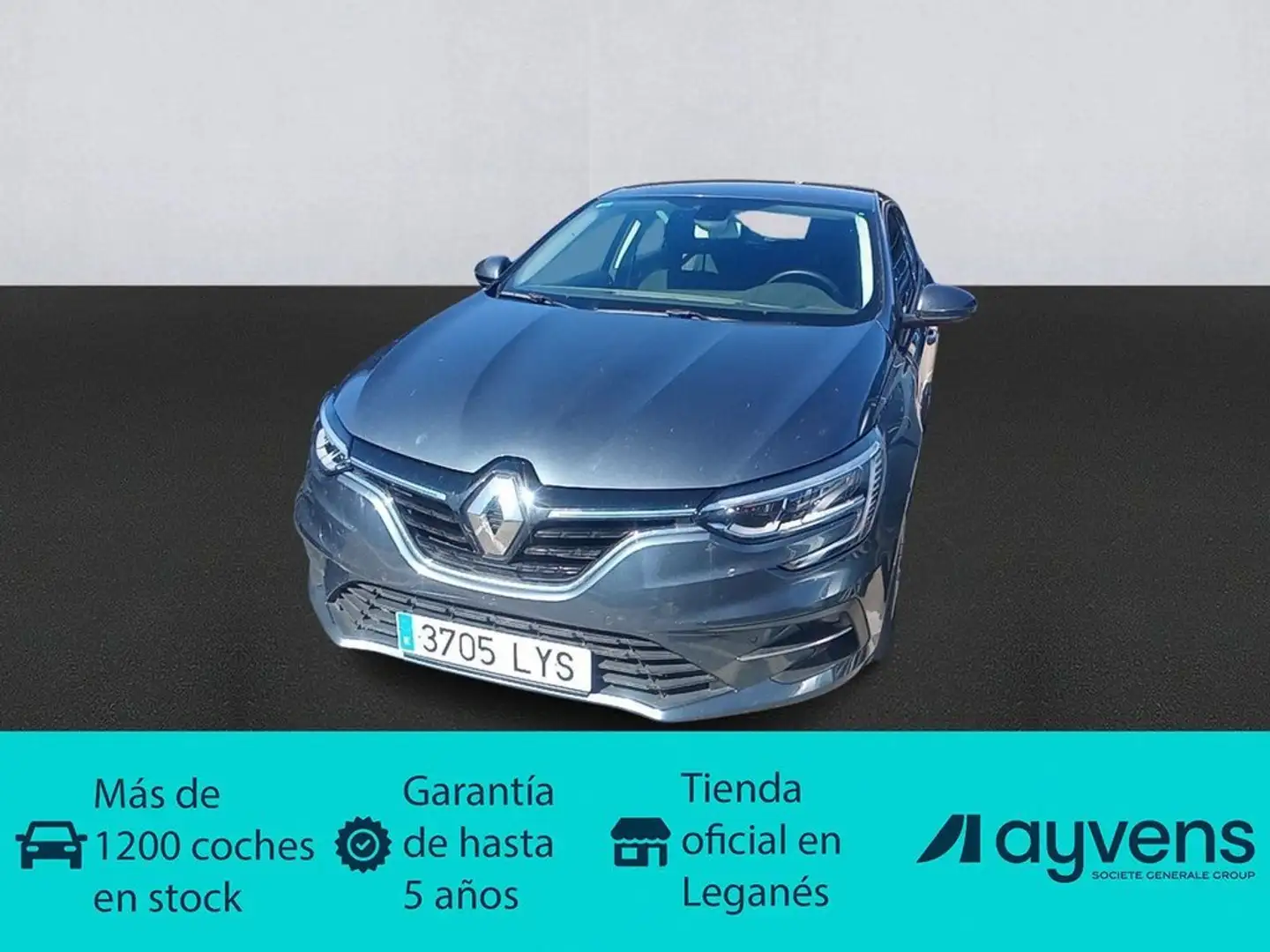 Renault Megane 1.3 TCe GPF Intens 103kW Gris - 1