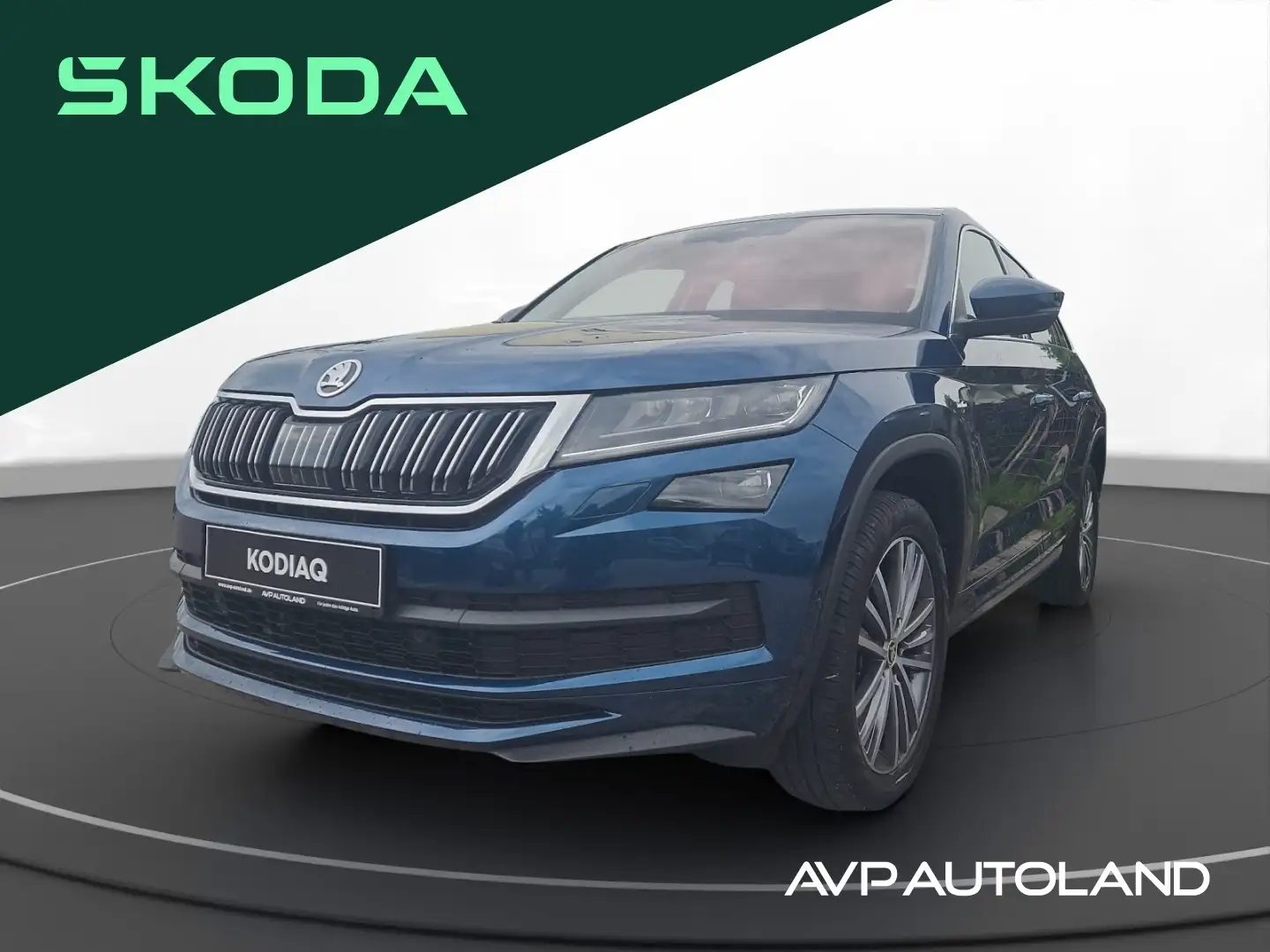 Skoda Kodiaq 2.0 TDI DSG 4x4 Laurin & Klement AHK Blau - 1