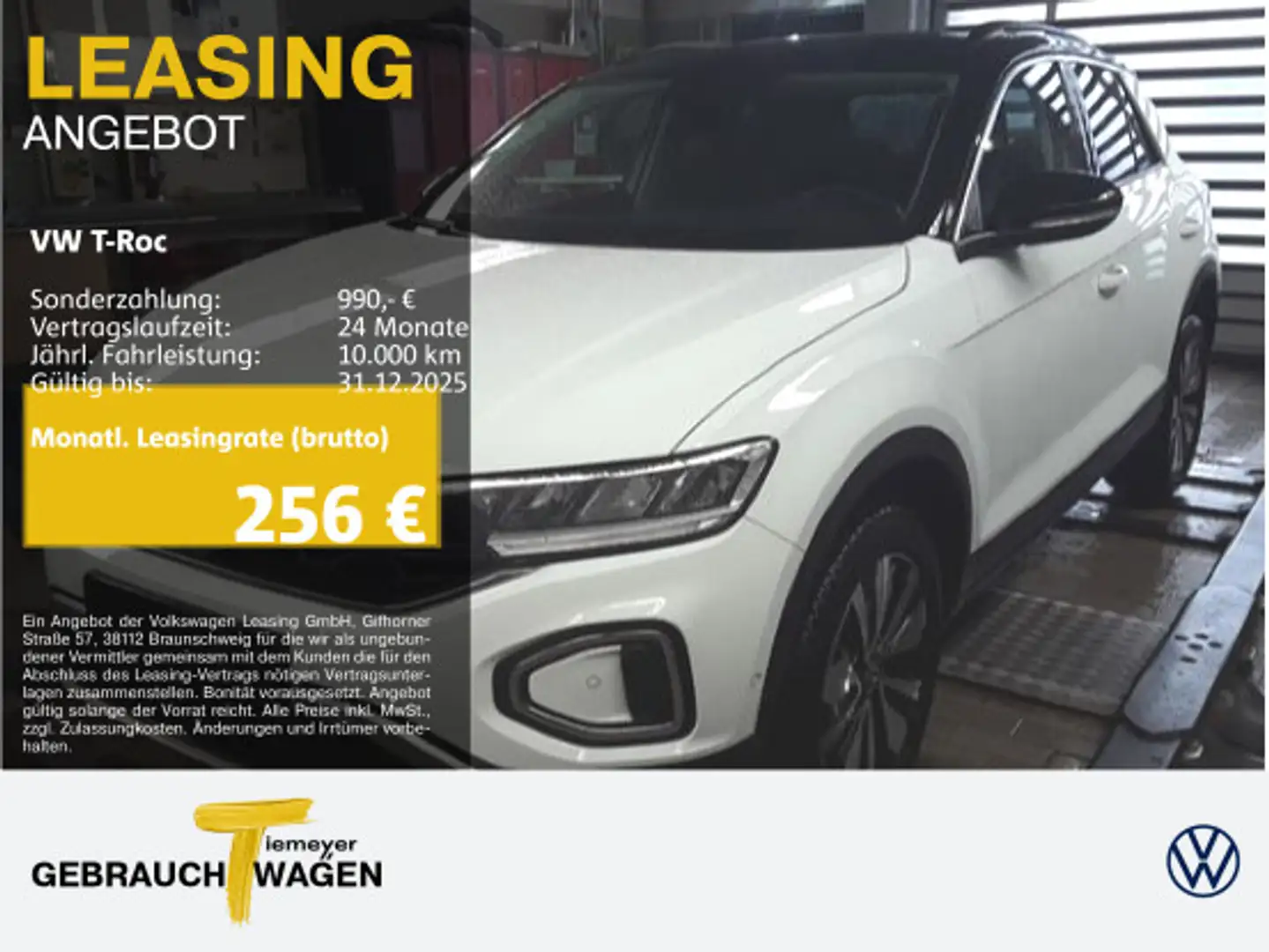 Volkswagen T-Roc 1.5 TSI DSG MOVE NAVI LED SITZHZG VIRTUAL Weiß - 1