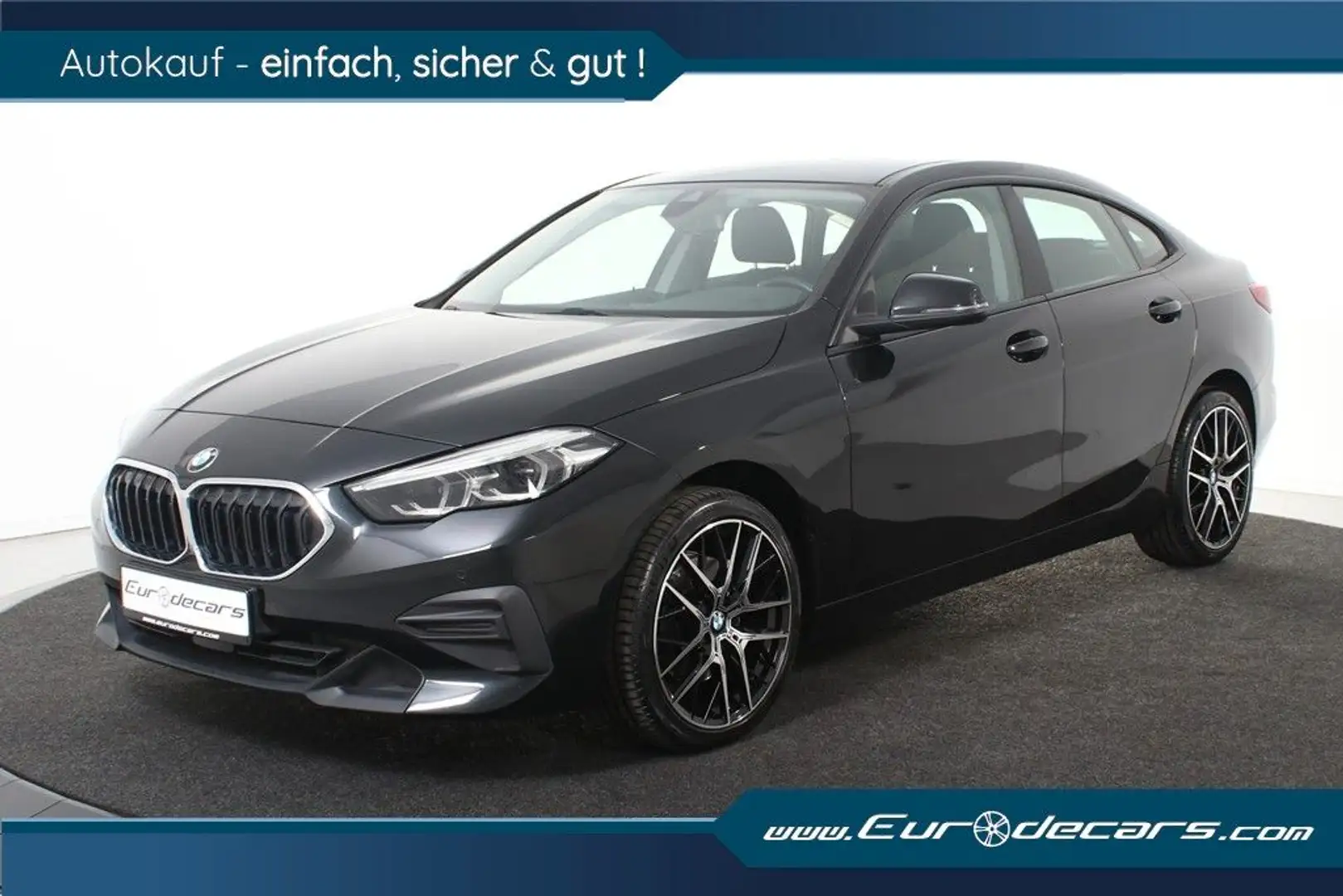 BMW 218i Gran Coupé *1.Hand*Navi*Carplay*DAB* Noir - 1