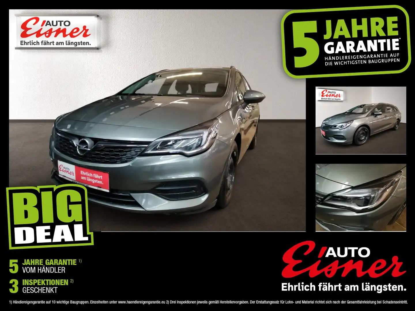 Opel Astra ST 1.5 CDTI EDITION Freizeit und Sport Grau - 1