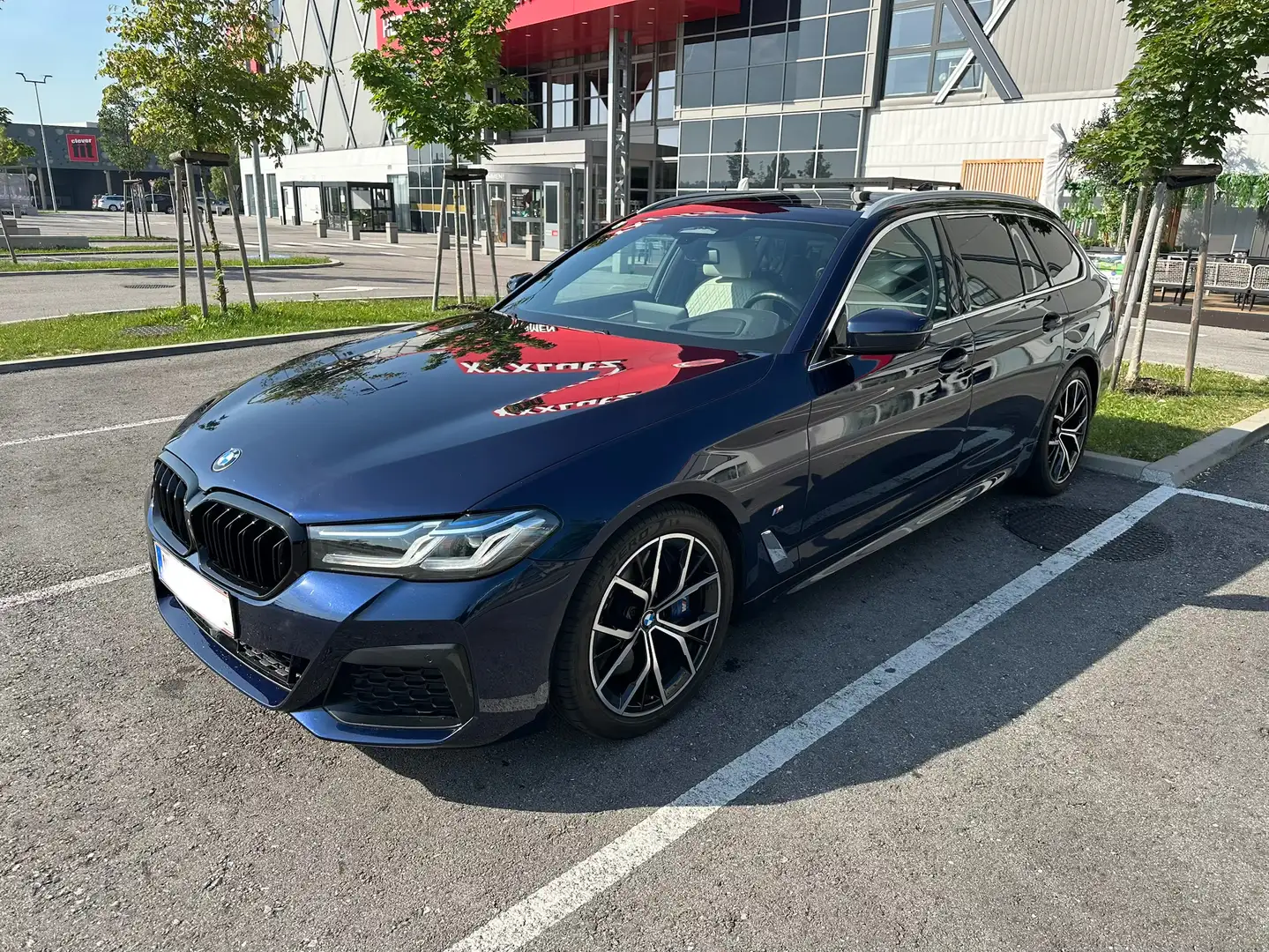 BMW 540 540d 48 V Touring xDrive Aut. Blau - 1