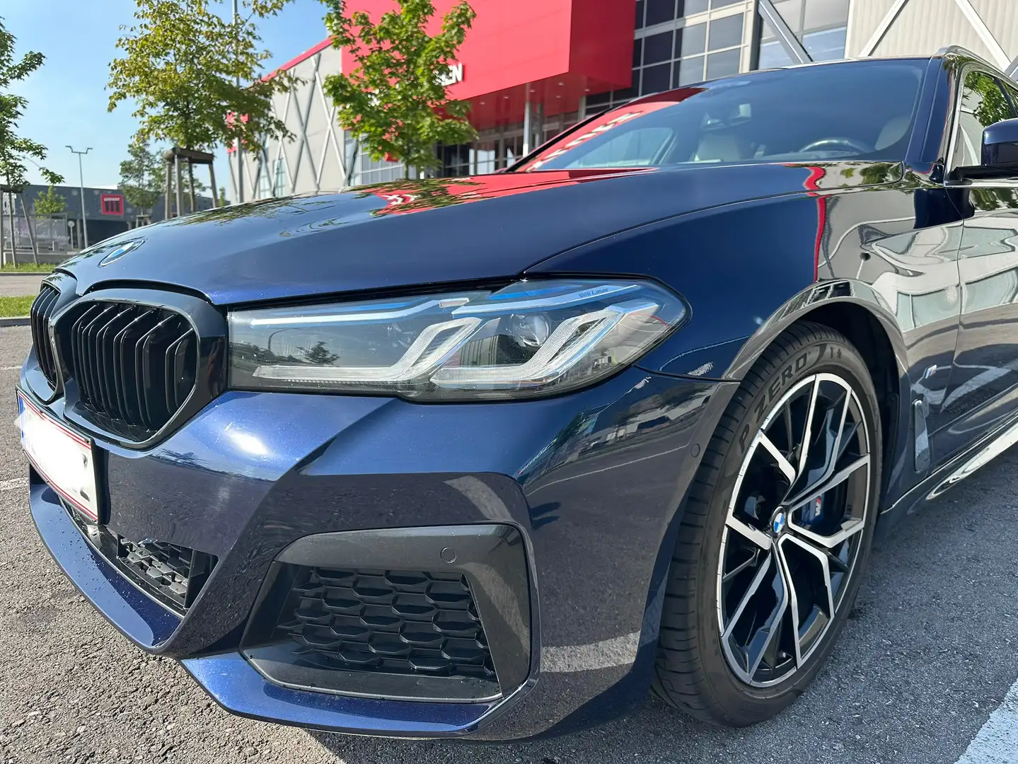 BMW 540 540d 48 V Touring xDrive Aut. Blau - 2