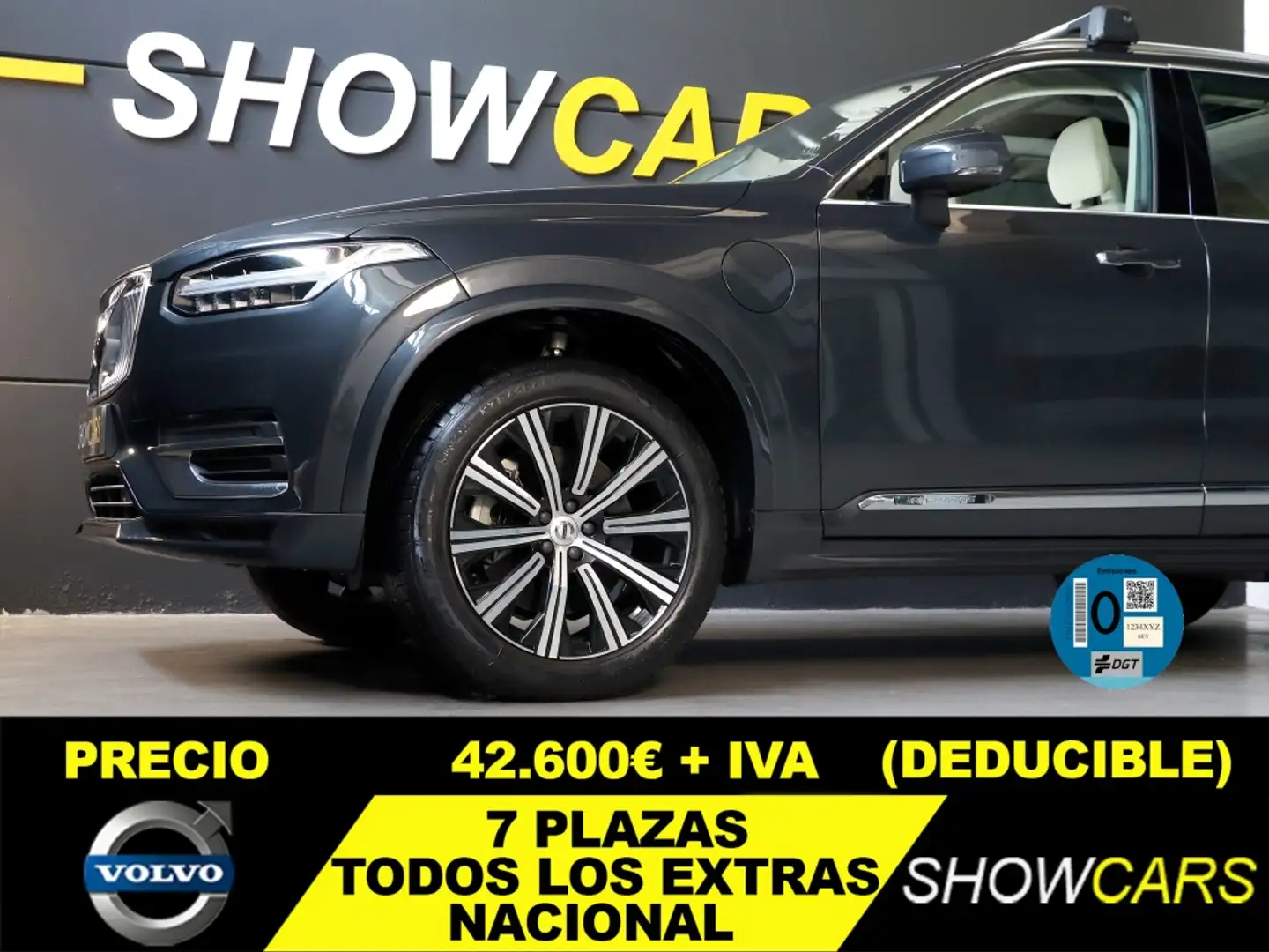 Volvo XC90 T8 Twin Recharge Inscription AWD Aut. Gris - 1