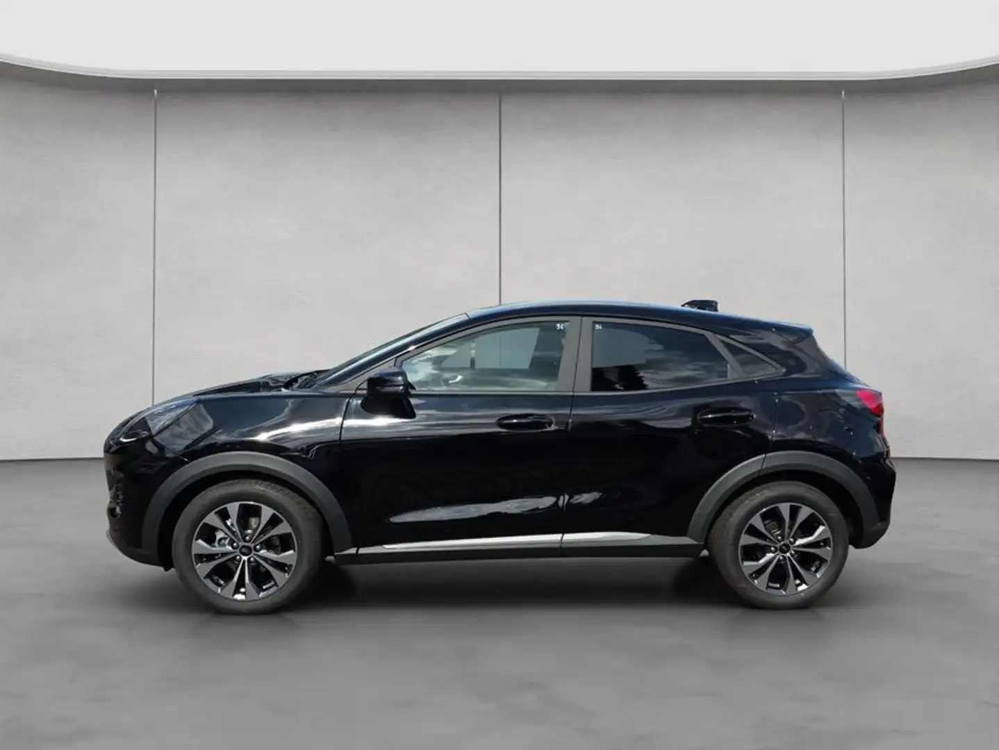 Ford Puma 1.0 EcoBoost Hybrid TITANIUM 92 kW, 5-türig Zwart - 2