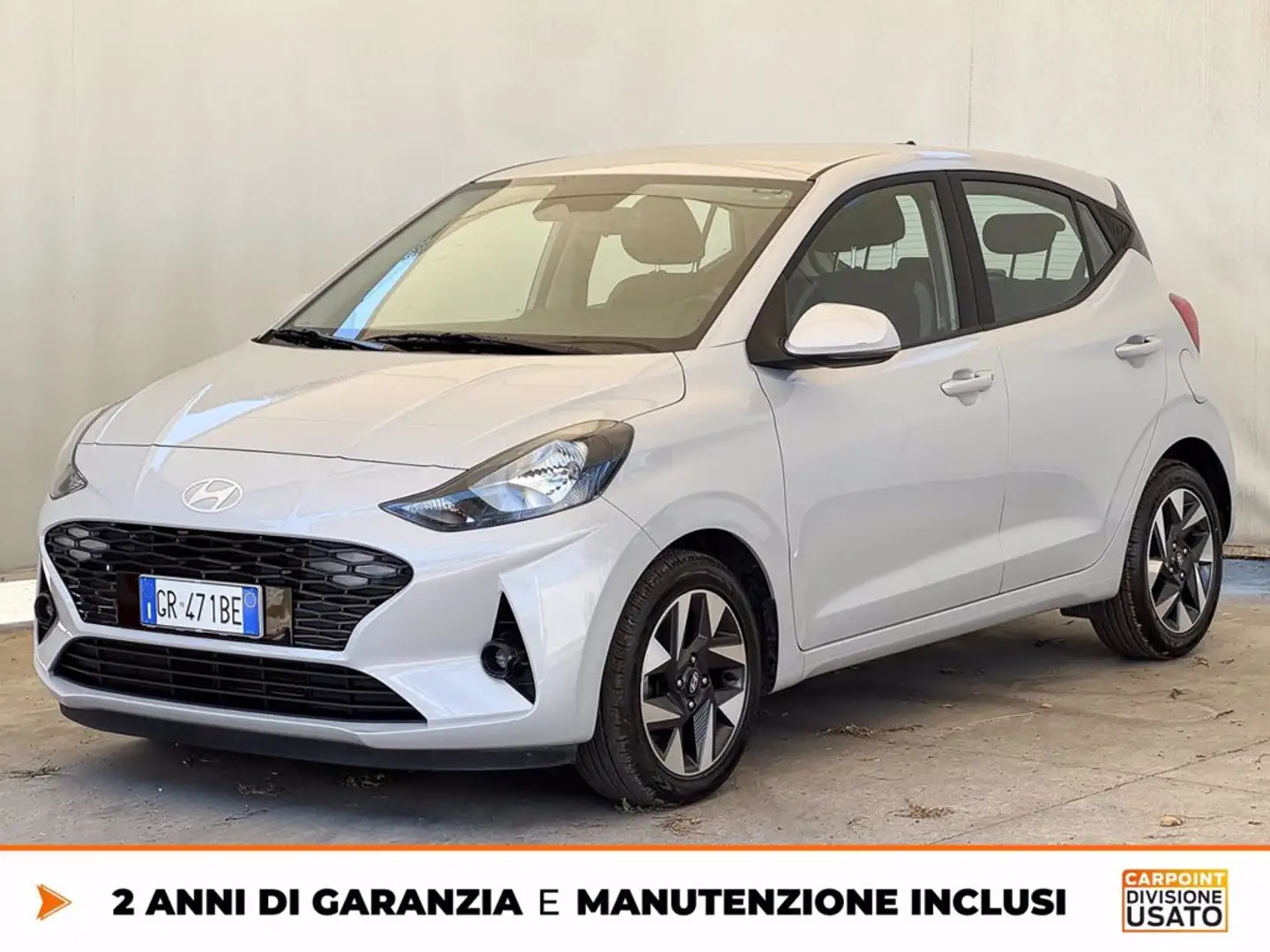 Hyundai i10 1.0 mpi connectline navi pack Grijs - 1