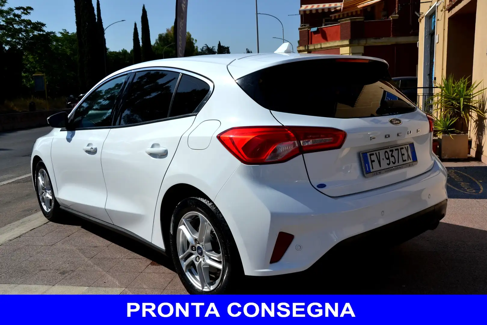 Ford Focus 1.0 100CV OK NEOPATENTATO  **PREZZO VERO** Bianco - 2
