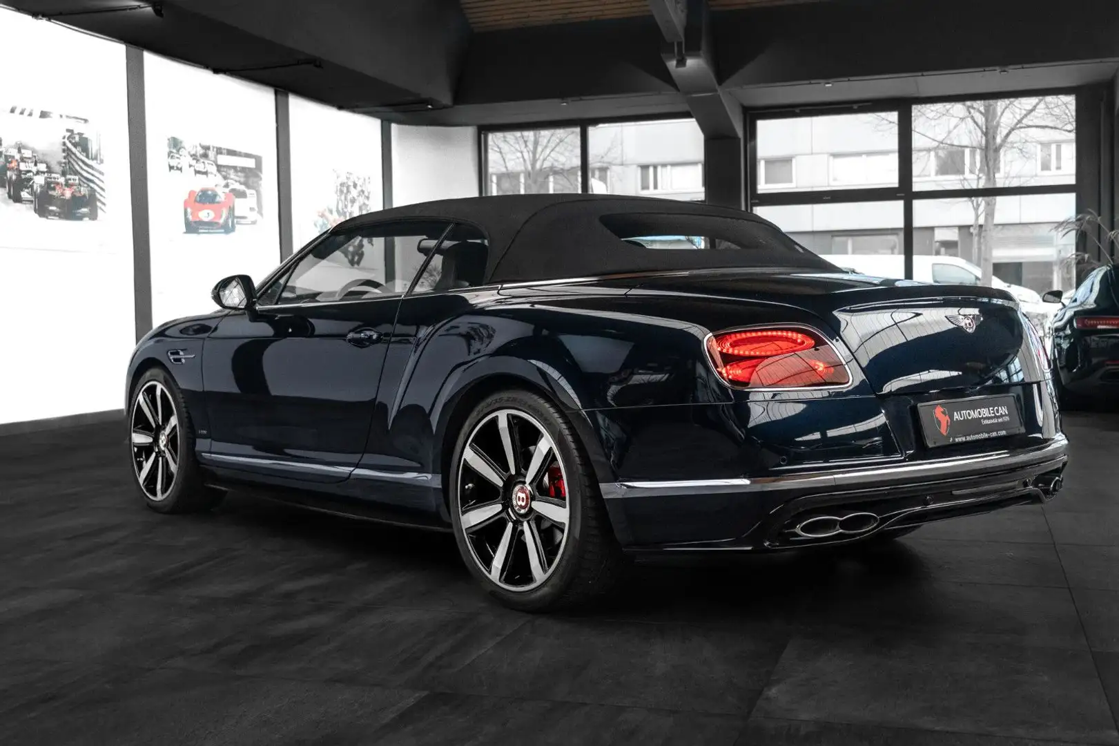 Bentley Continental GTC V8 S Convertible 528PS Mulliner Bleu - 2