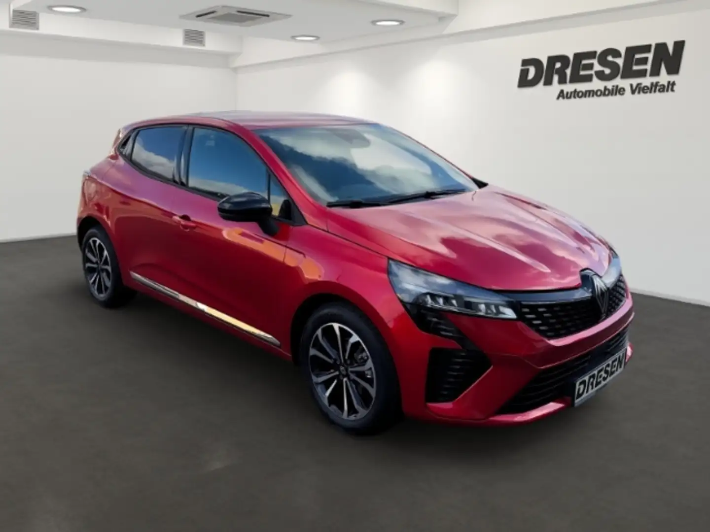 Renault Clio Techno+Automatik+Sitz-&Lenkradheizung+Navi+Allwett Červená - 2