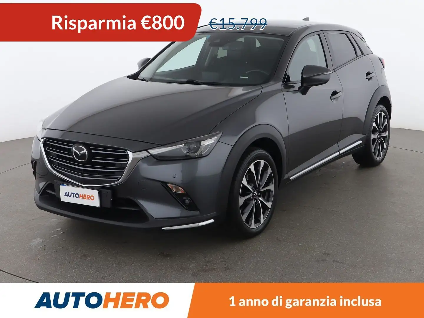 Mazda CX-3 2.0 Exceed AWD Grigio - 1